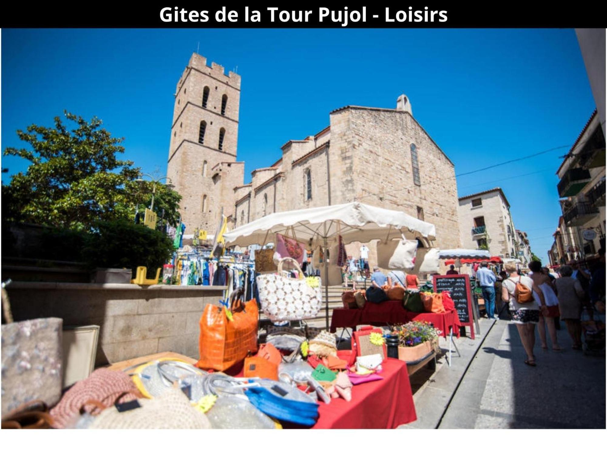 Les Gites De La Tour Pujol Argeles-sur-Mer Bagian luar foto