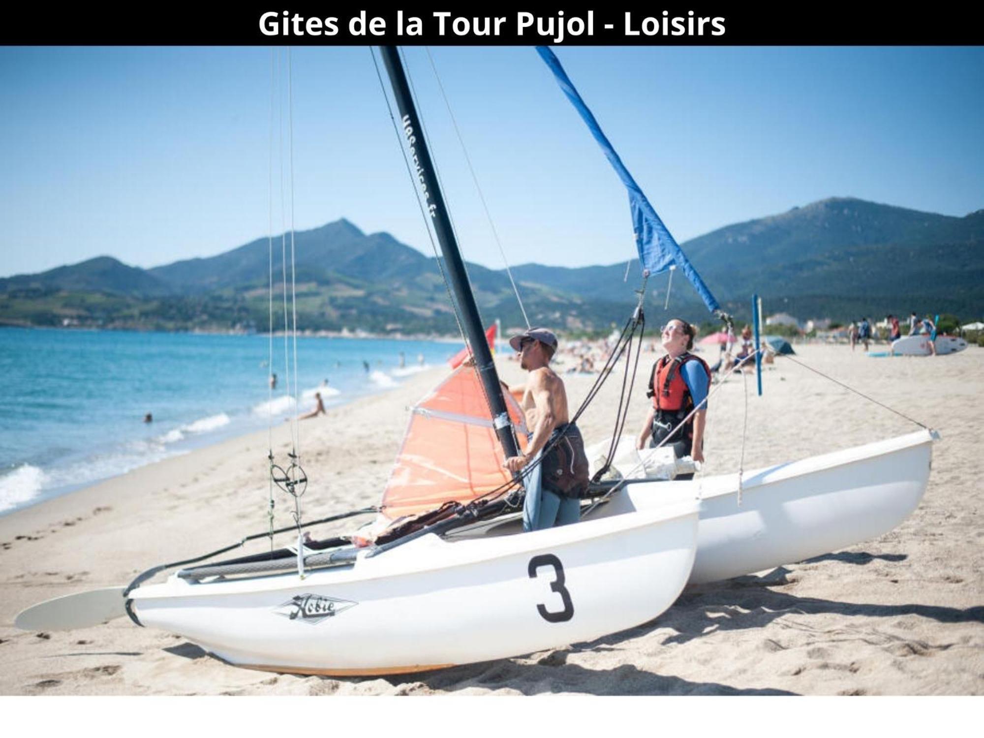 Les Gites De La Tour Pujol Argeles-sur-Mer Bagian luar foto