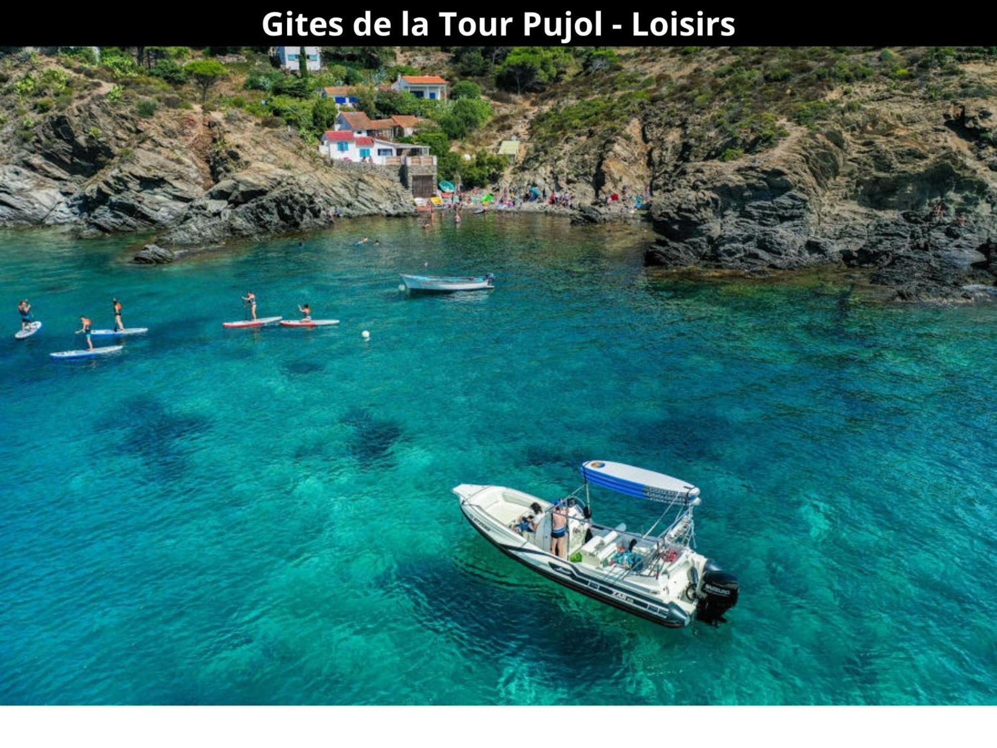 Les Gites De La Tour Pujol Argeles-sur-Mer Bagian luar foto