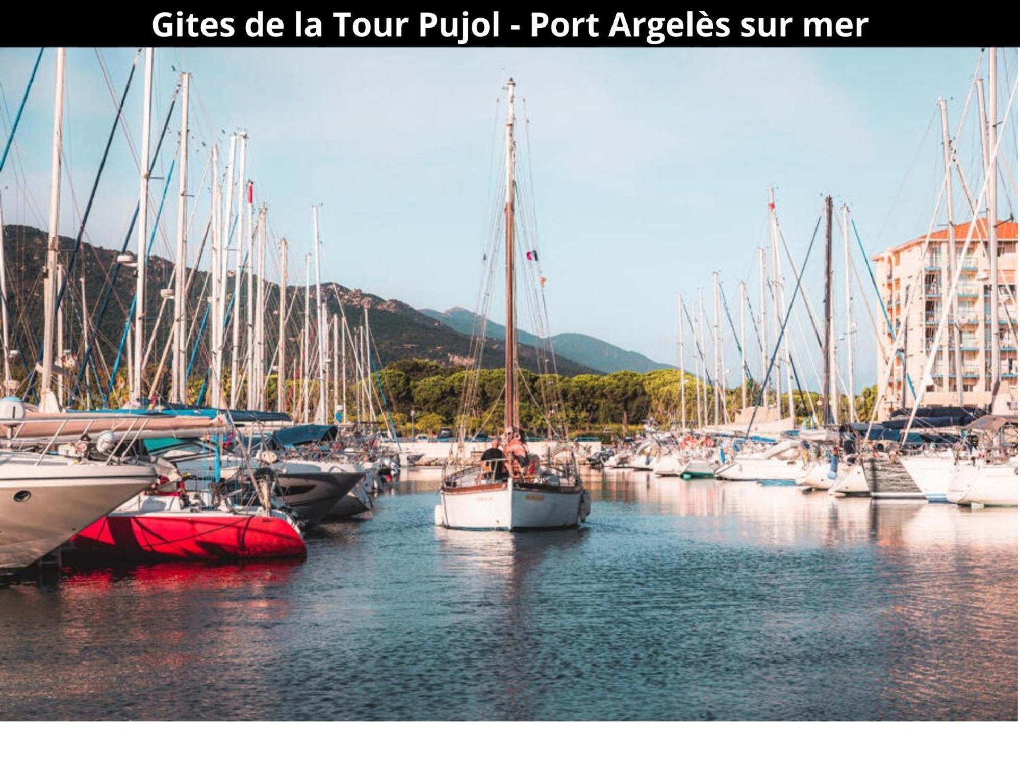 Les Gites De La Tour Pujol Argeles-sur-Mer Bagian luar foto