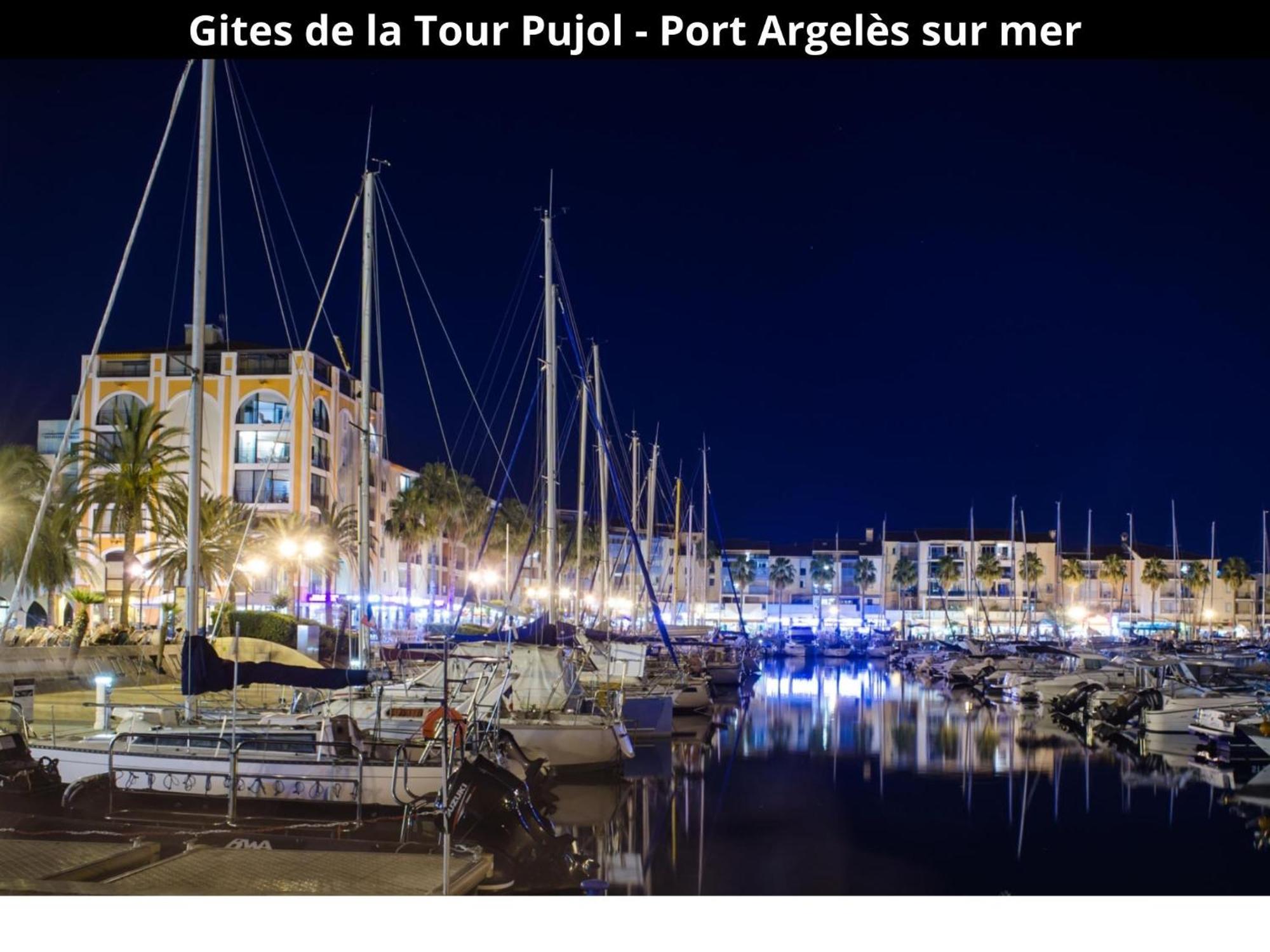 Les Gites De La Tour Pujol Argeles-sur-Mer Bagian luar foto