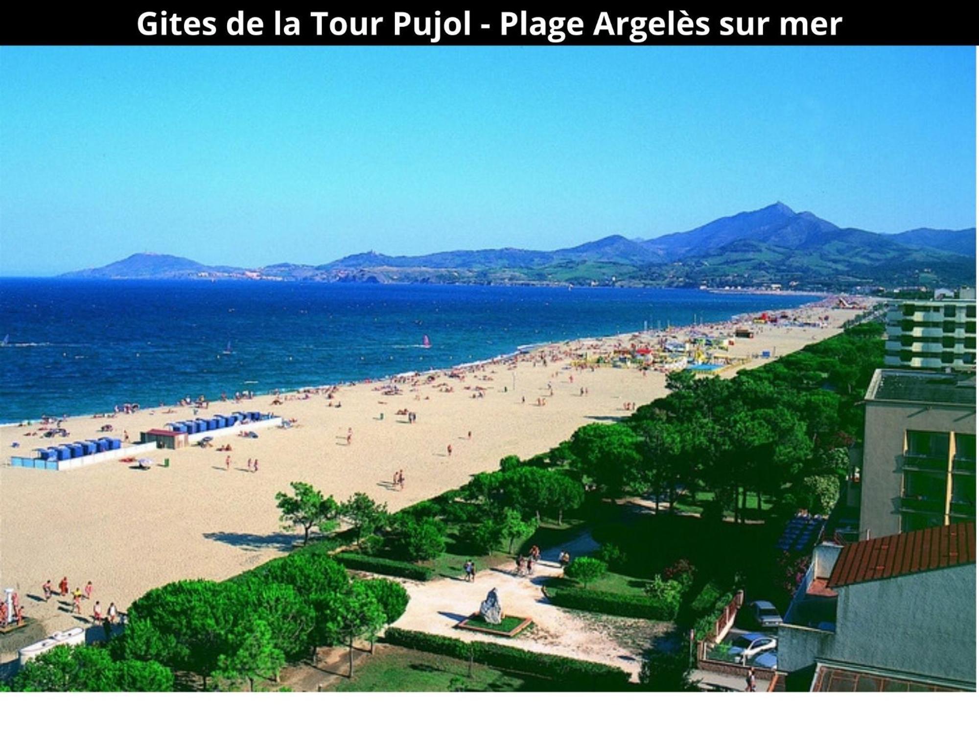 Les Gites De La Tour Pujol Argeles-sur-Mer Bagian luar foto