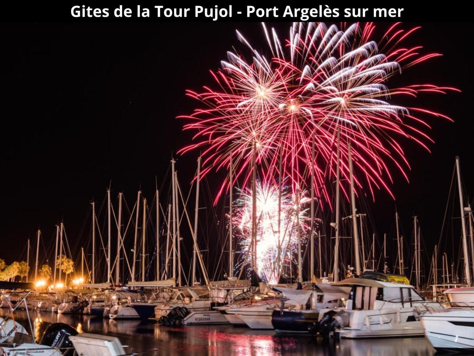 Les Gites De La Tour Pujol Argeles-sur-Mer Bagian luar foto